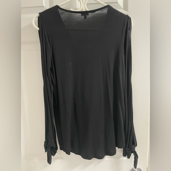 Kismet black long sleeve top - Picture 2 of 4